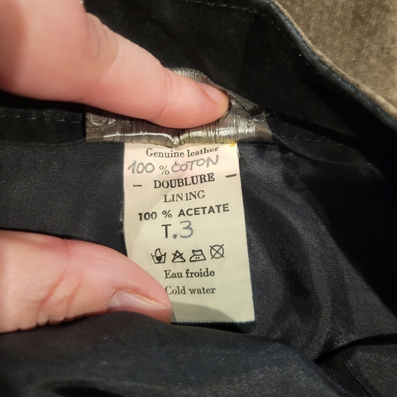 Da Cavanna Unisex Size Xl Boho Leather Jacket With Floral Print - Picture 7 of 7